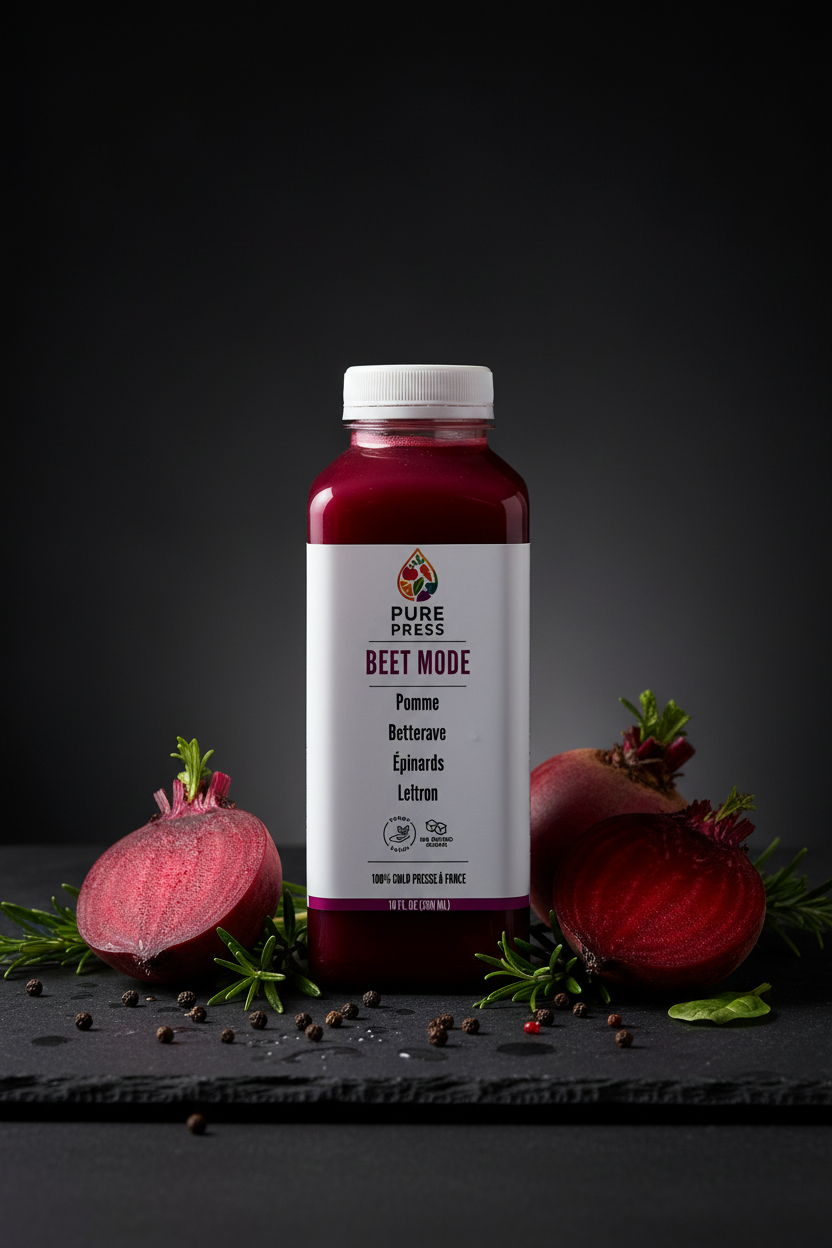 Beet Mode – Dark Studio Shot